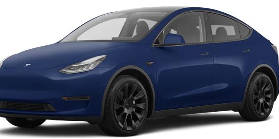 TESLA MODEL Y 2020 5YJYGDEF4LF025329 image